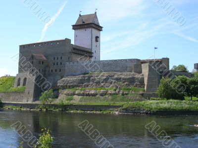 The estonian fortress Narva