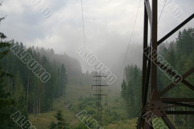 Electricity in mountains