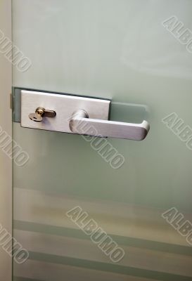 Metal door handle