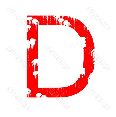 Letter D