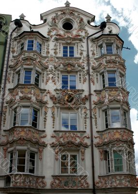 rococo building in Innsbruck
