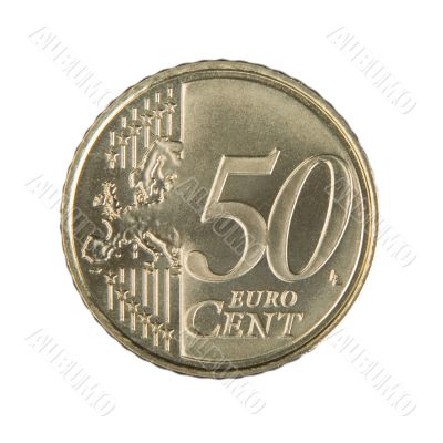 Fifty Euro Cent Coin
