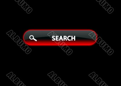 ren neon button search