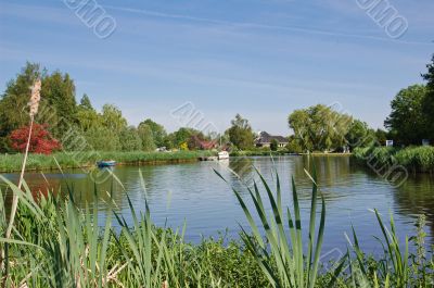 River de kromme Mijdrecht Holland River de kromme Mijdrecht Holland