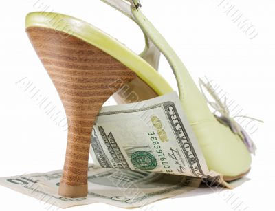 Inflation under heel