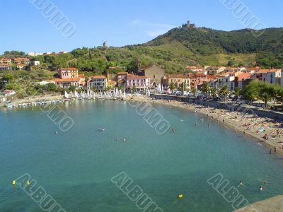 Bay of Collioure-french Pyrenees- Vermeille coast