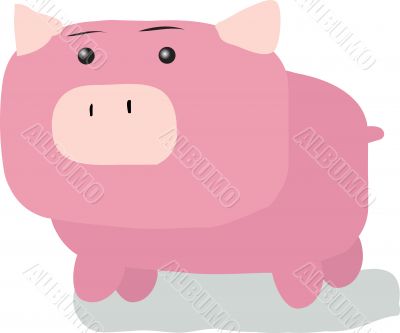 Cartoon pig
