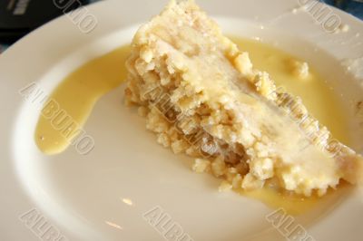 Apple crumble
