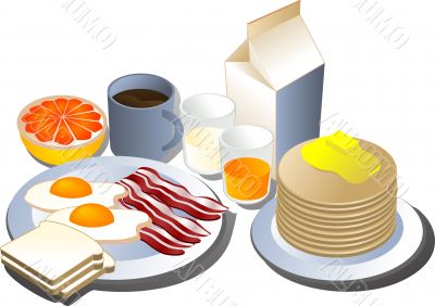 Breakfast set
