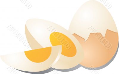 Hard boiled eggs