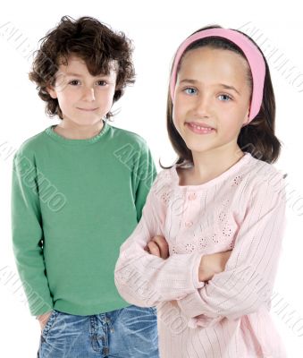 Two childrens students Two childrens students