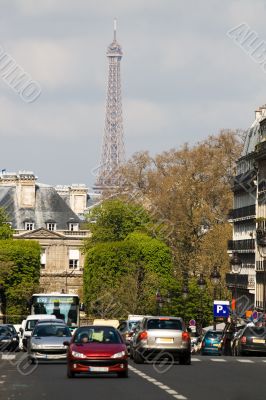 Street in Paris Street in Paris