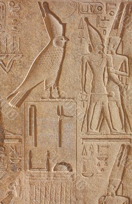 Luxor temple Hieroglyphic Luxor temple Hieroglyphic