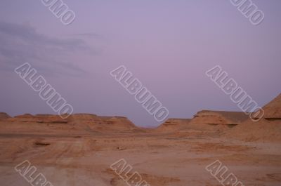 Desert landscape Desert landscape