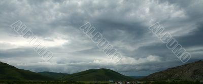 Dark cloudscape