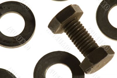 screw-bolt with washer