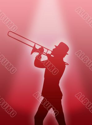 Trumpet player