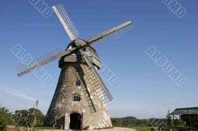 Mill in the village