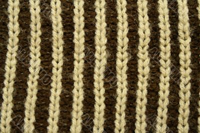 Texture of knitted cloth