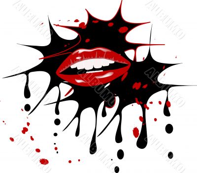 Lips and blots Lips and blots