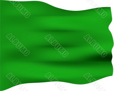 3D Flag of Libya