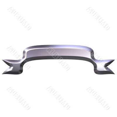 3D Silver Banner