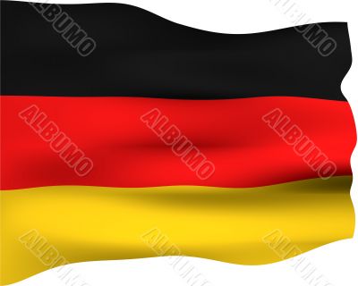 3D Flag of Germany