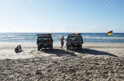 surf life saving trucks