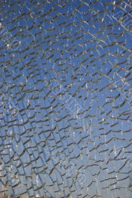 Crashed window