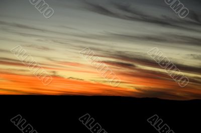 abstract sunset abstract sunset