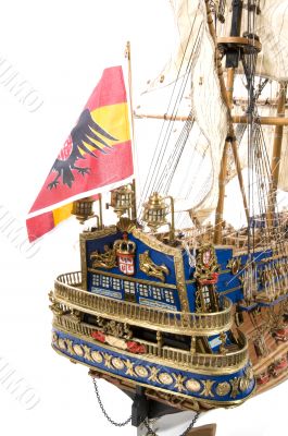 Detail Spanish Galleon