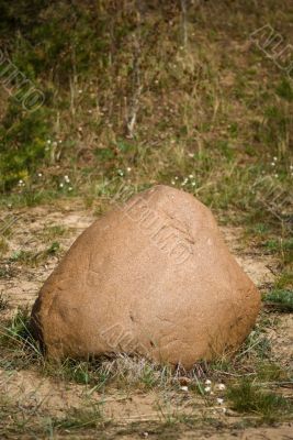 Lonely boulder