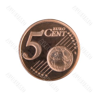 Five Euro Cent Coin