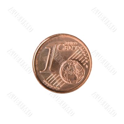 One Euro Cent Coin