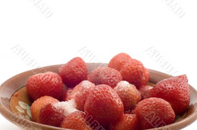 strawberries close up