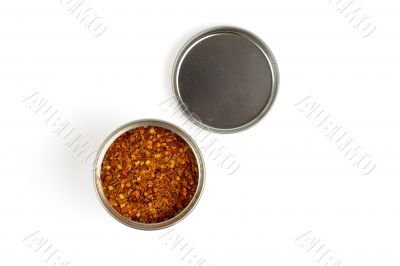can of mexican hot spices