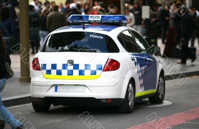 Police automobile