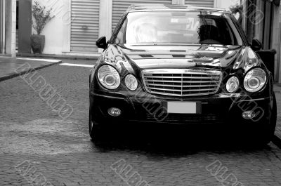 Black Luxury Vehicle