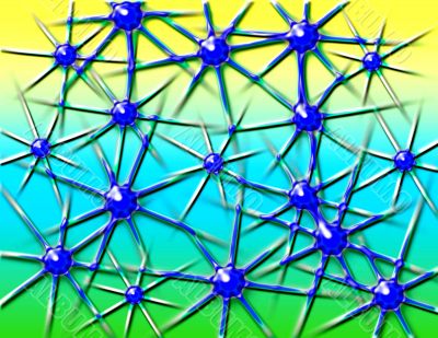 Abstract Star Background