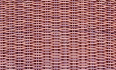 Tan cane woven background texture
