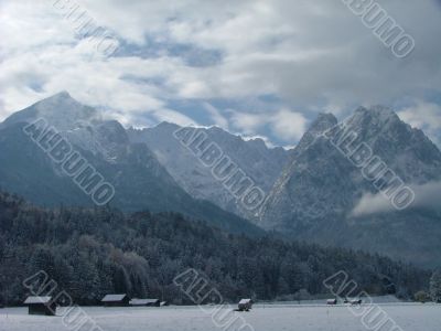 The Alps On A Cold Day
