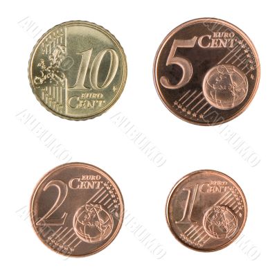 Small Euro Coins