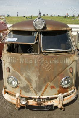 Split screen VW Van