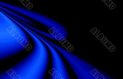 Abstraction XXL blue &amp; black background