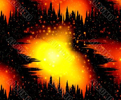 Space abstract Space abstract