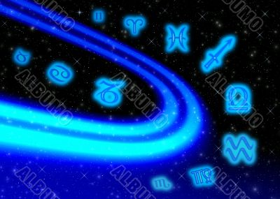 Space horoscope. Signs on the zodiac Space horoscope. Signs on the zodiac