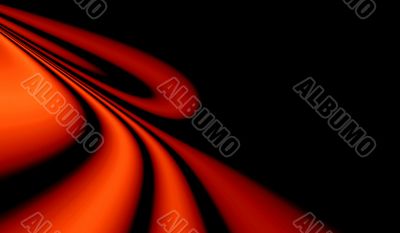 Abstraction XXXL red &amp; black background