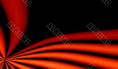 Abstraction XXXL red &amp; black background