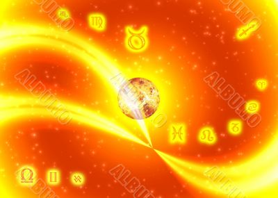 Space horoscope. Signs on the zodiac Space horoscope. Signs on the zodiac