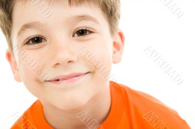 Face of boy